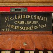 La plaque d'adresse de Rinckenbach